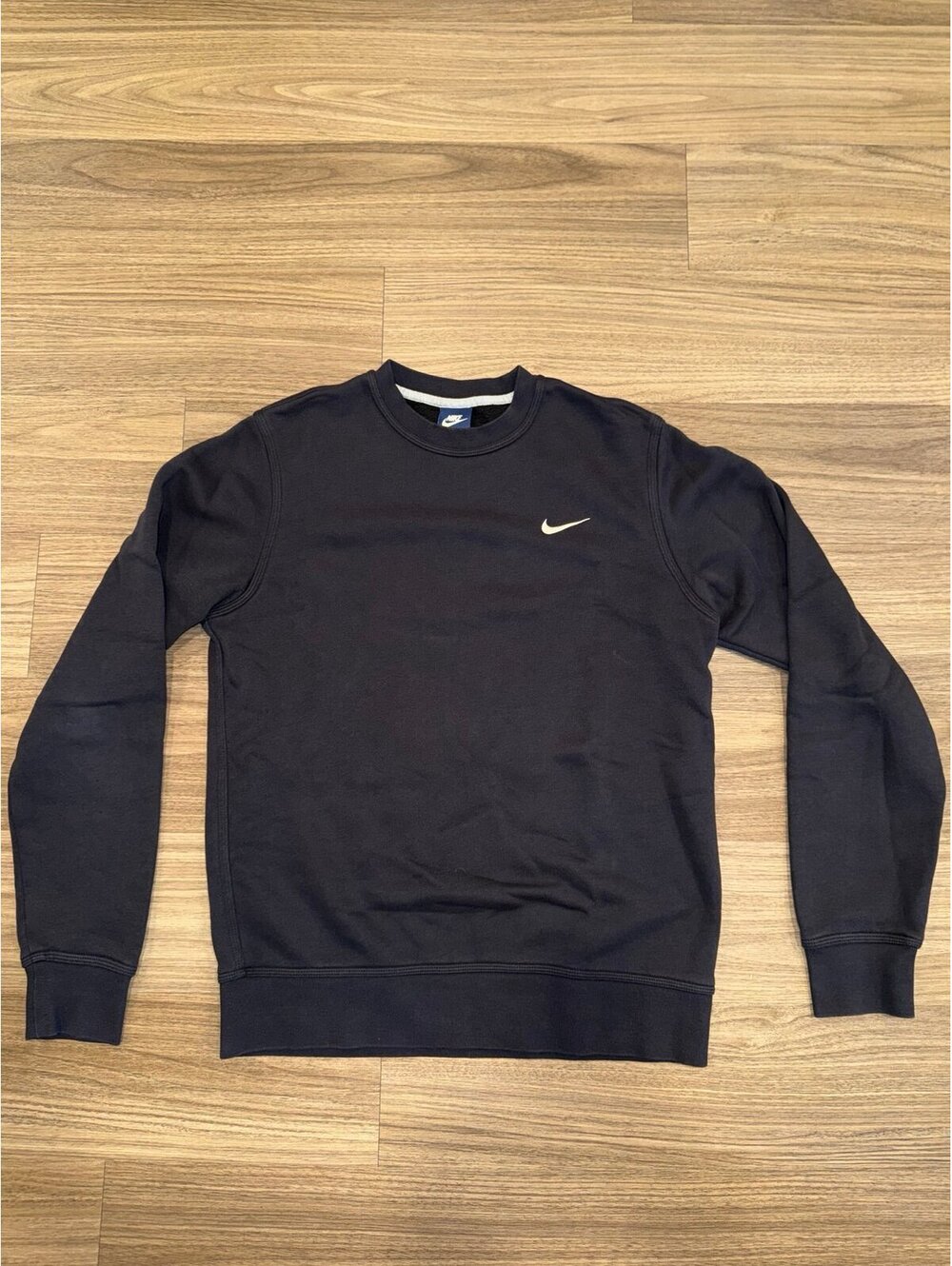 Nike Men’s Black Crewneck Pullover Sweatshirt Longsleeve Medium #NK4569